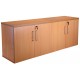 Four Door Credenza with Shelves